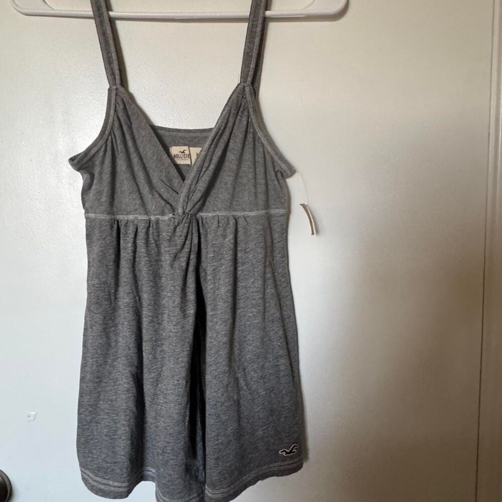 Y2K Rare Vintage Hollister vintage babydoll tank top. size M New with Tag - Picture 2 of 7